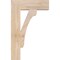 Ekena Millwork Legacy Block Smooth Bracket, Douglas Fir, 3 1/2"W x 14"D x 22"H BKT04X14X22LEC05SDF - alternate 3